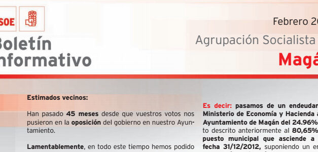 Boletín informativo febrero 2015